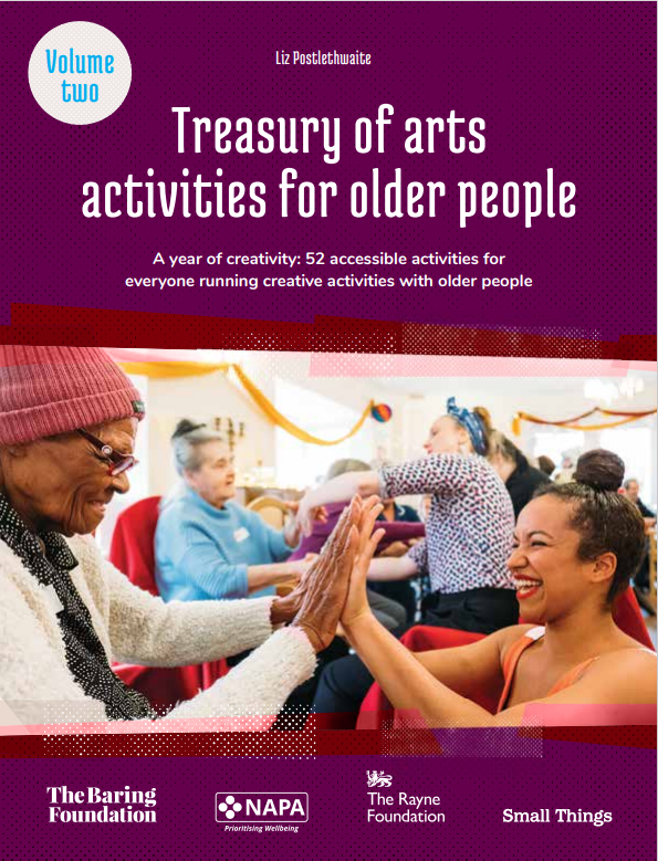 Two of Camerata&#8217;s activities  included in The Baring Foundation&#8217;s &#8216;Treasury of Arts Activities for Older People&#8217;