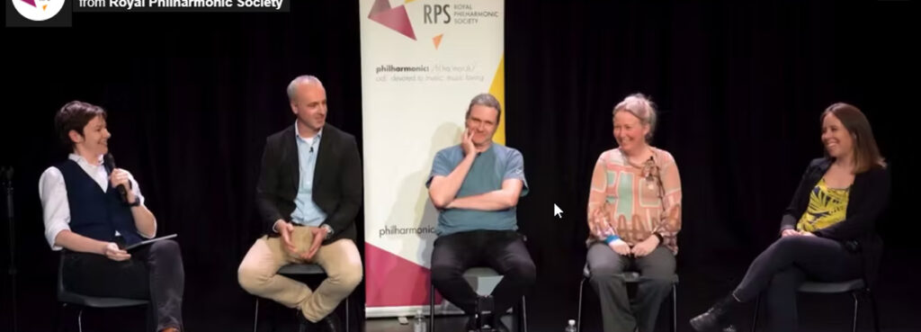 Ryan Breen takes part in RPS ‘The Healing Power of Music’ panel discussion.